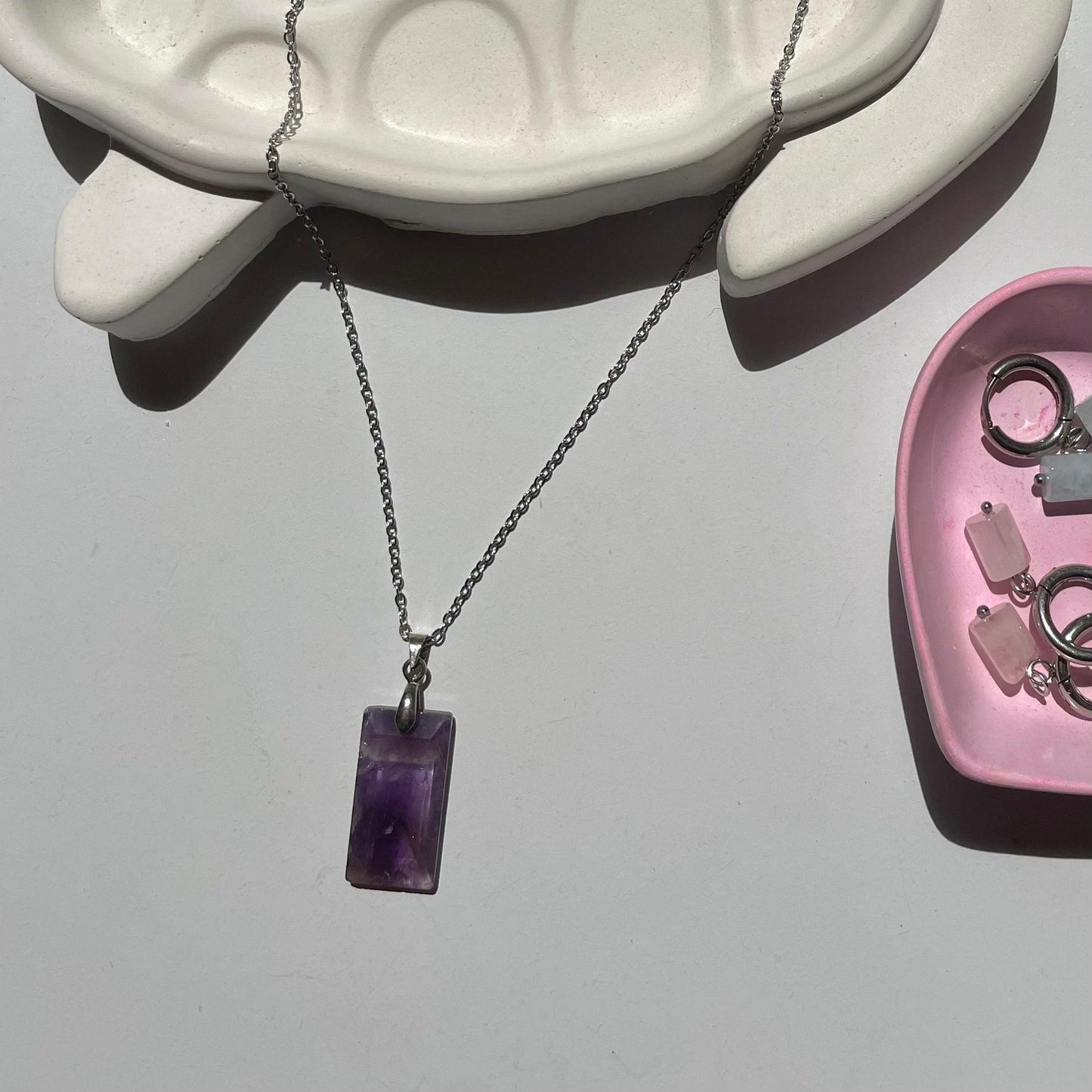 Faceted Stone Pendents - Sparkle Jewels