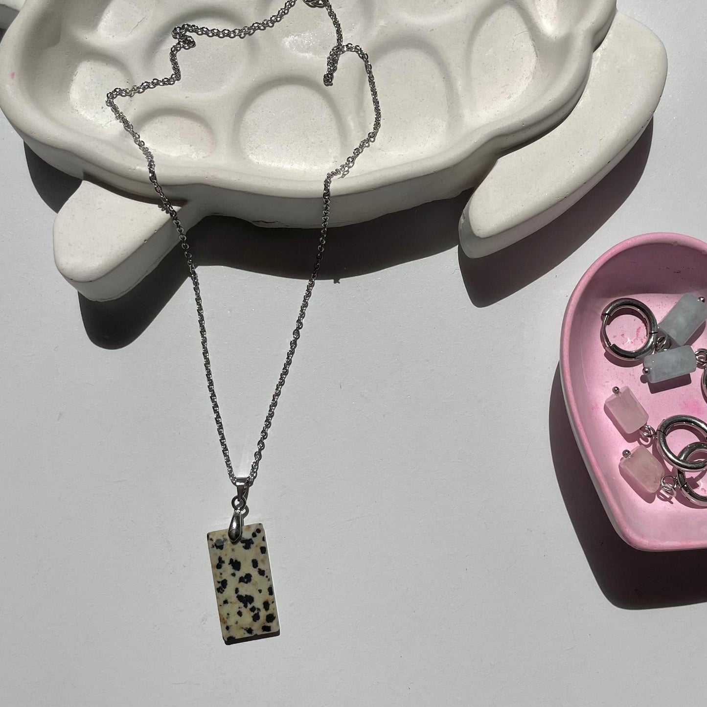 Faceted Stone Pendents - Sparkle Jewels