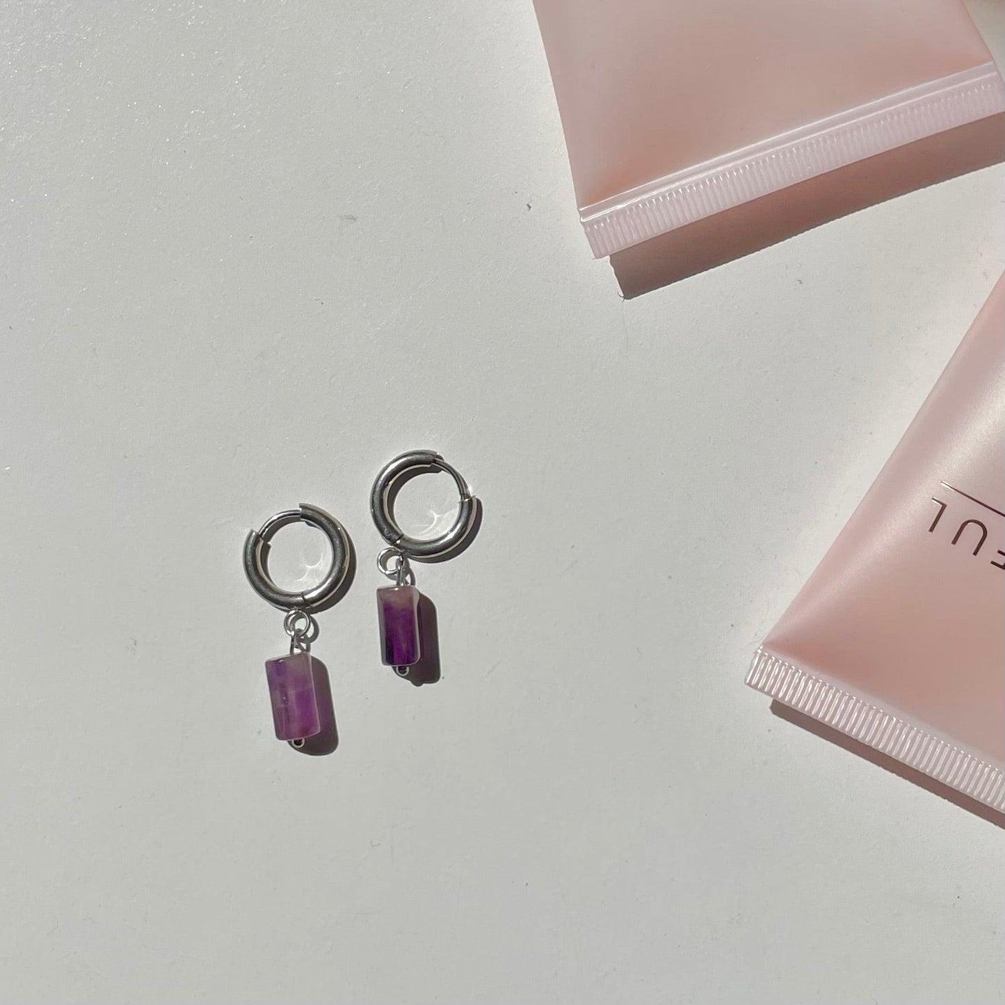 Round Buckle Earrings - Sparkle Jewels