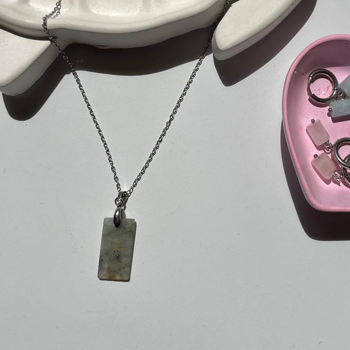 Faceted Stone Pendents - Sparkle Jewels