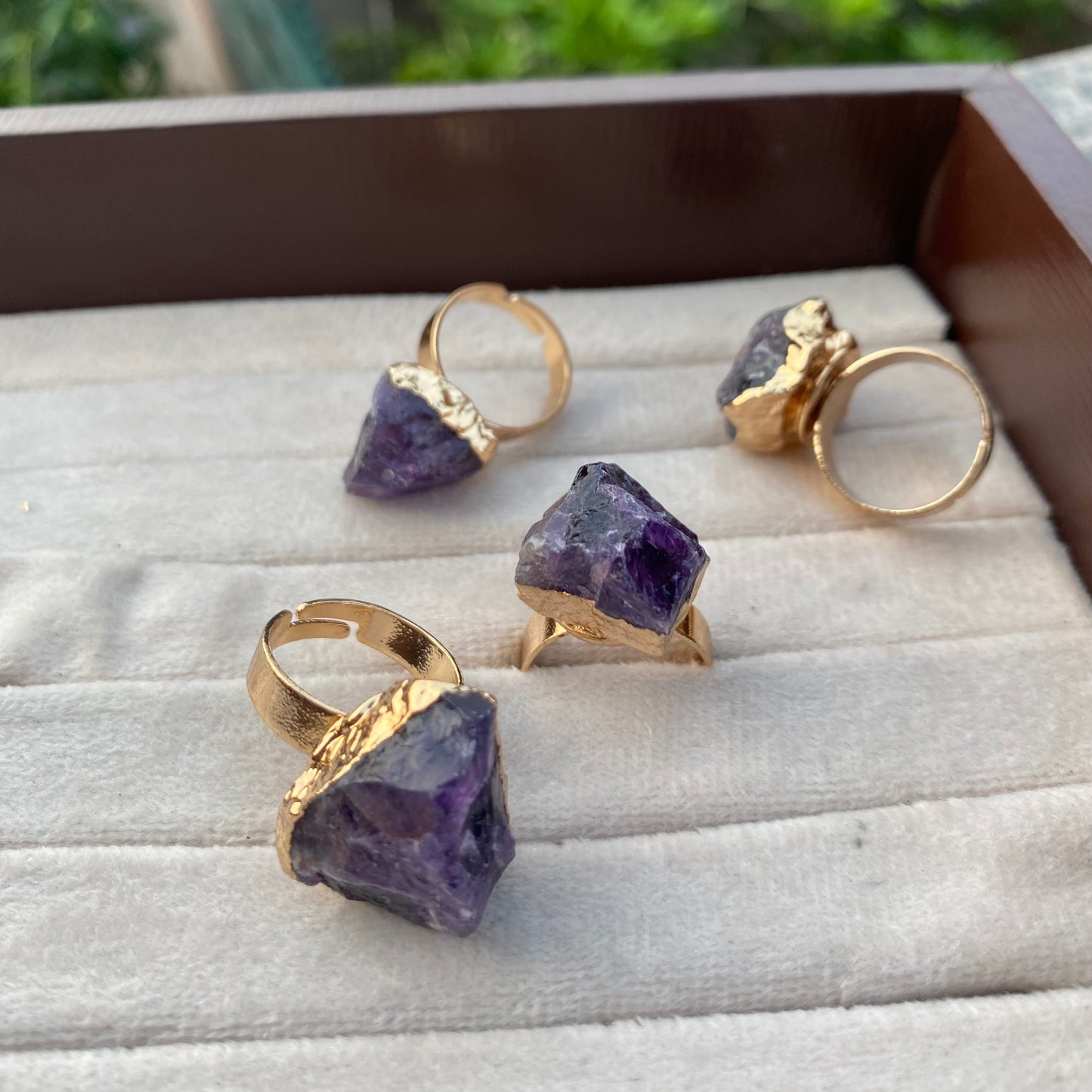 Rough Stone Rings