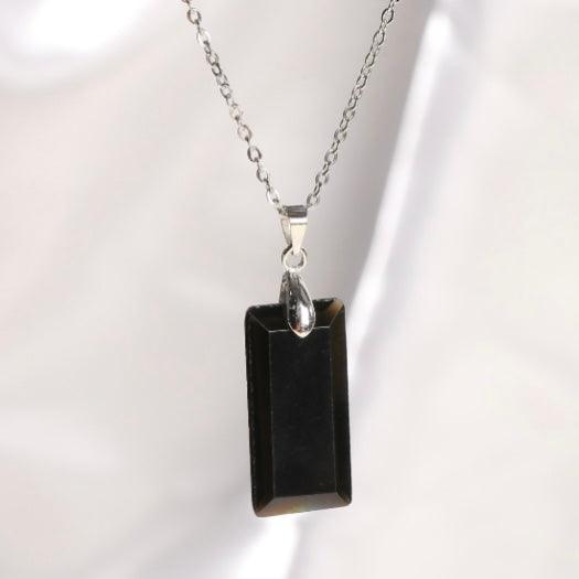Faceted Stone Pendents - Sparkle Jewels