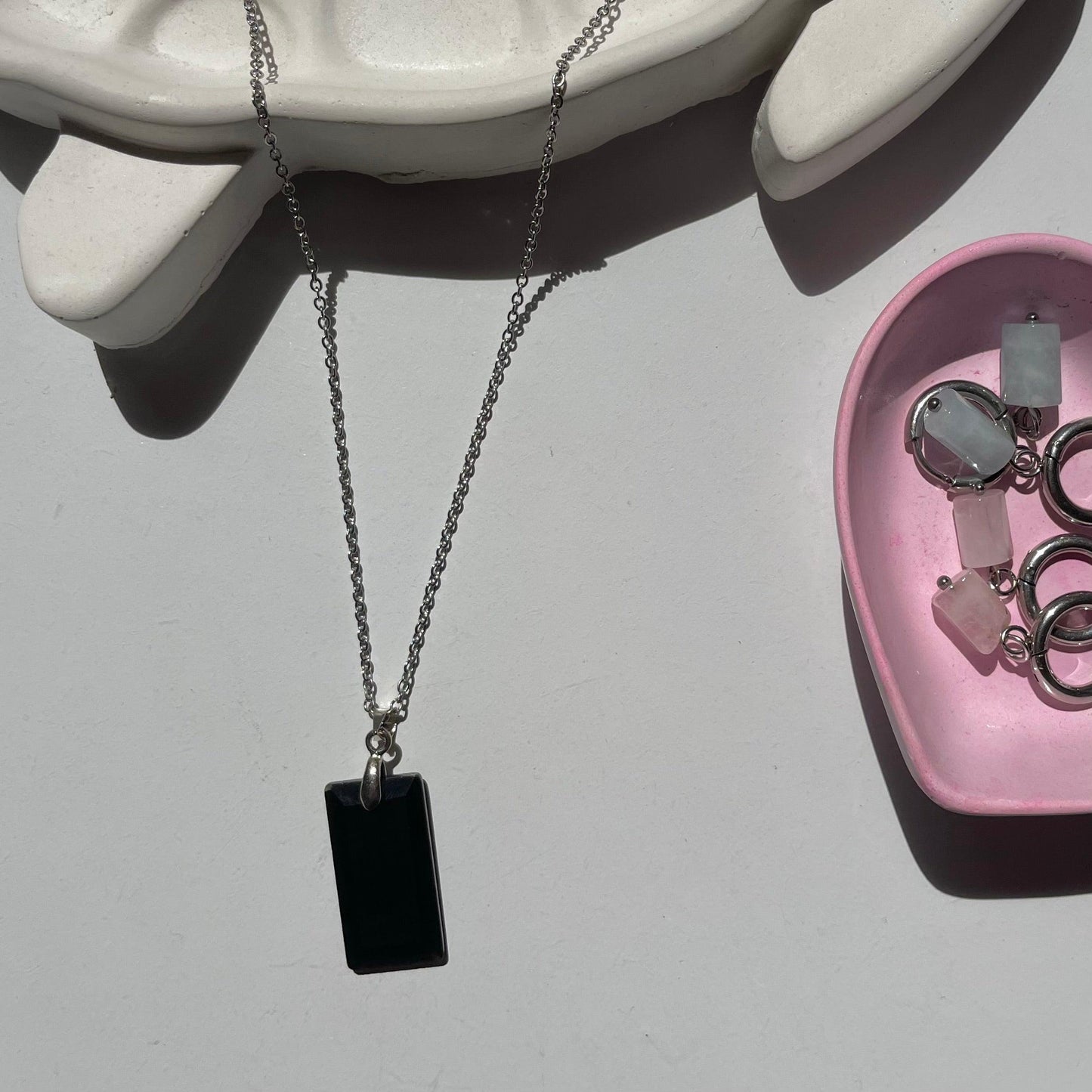 Faceted Stone Pendents - Sparkle Jewels