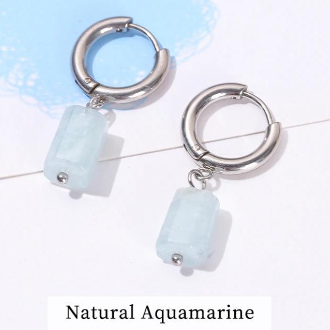 Round Buckle Earrings - Sparkle Jewels