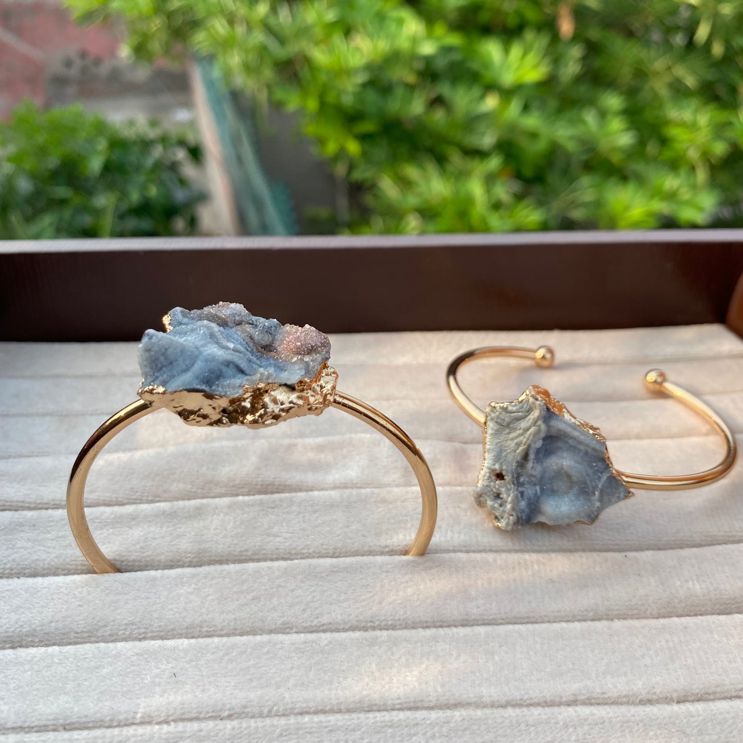Grey Agate Bracelet