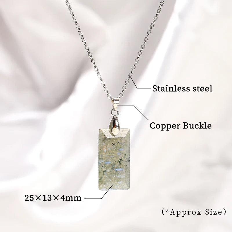 Faceted Stone Pendents - Sparkle Jewels
