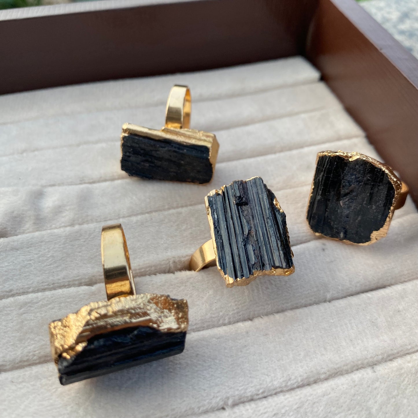Rough Stone Rings