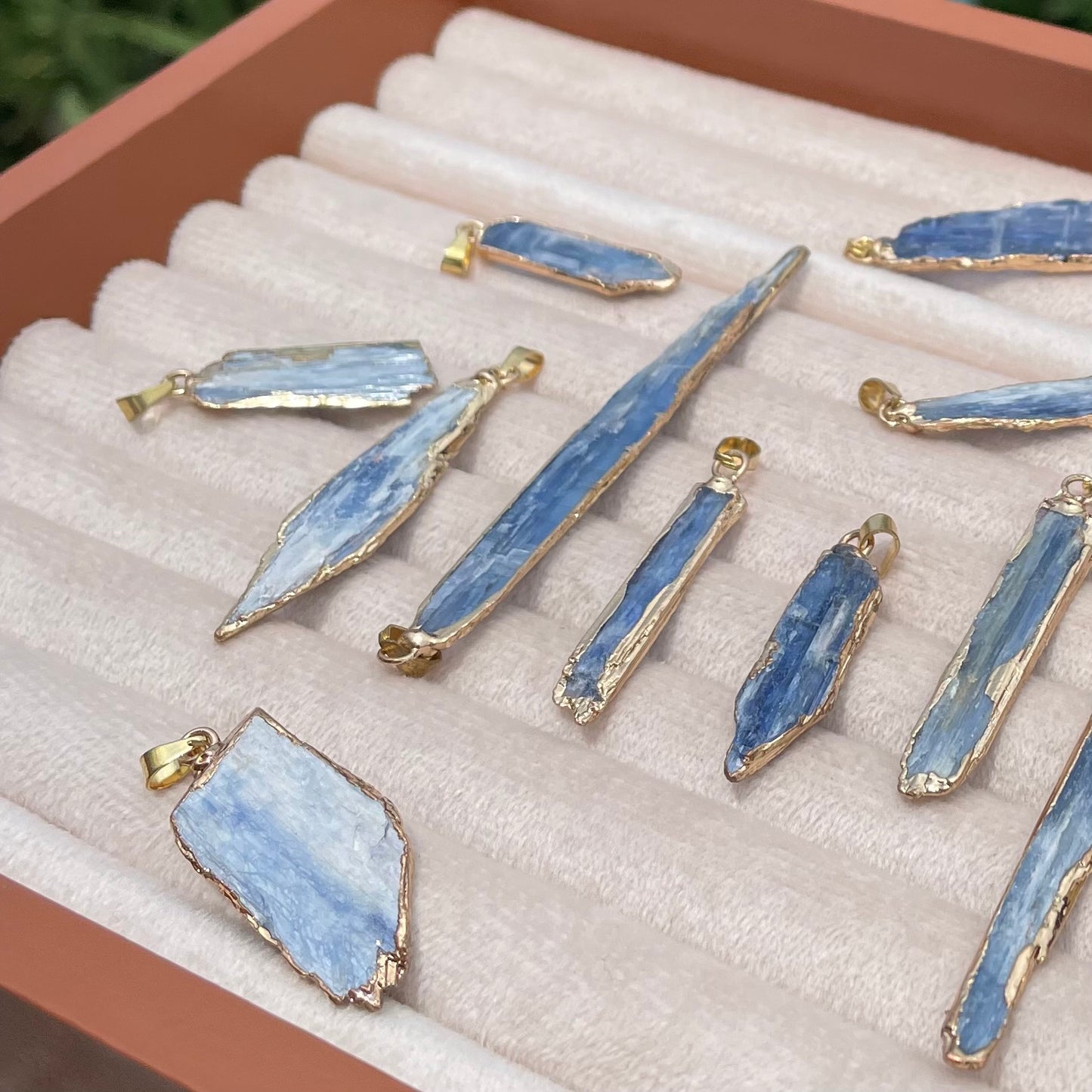 Blue kyanite Pendent