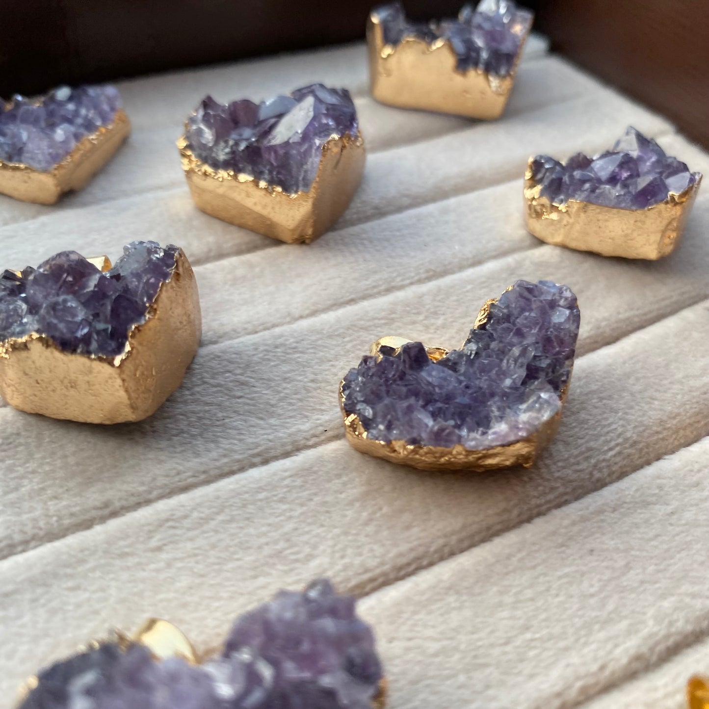 Amethyst Heart pendant