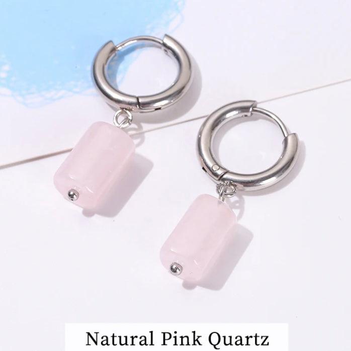 Round Buckle Earrings - Sparkle Jewels