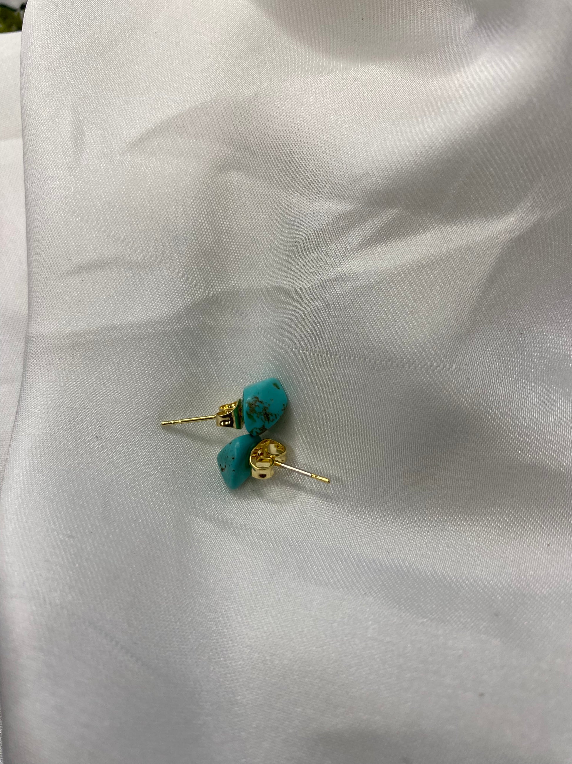 Natural Stone Studs - Sparkle Jewels