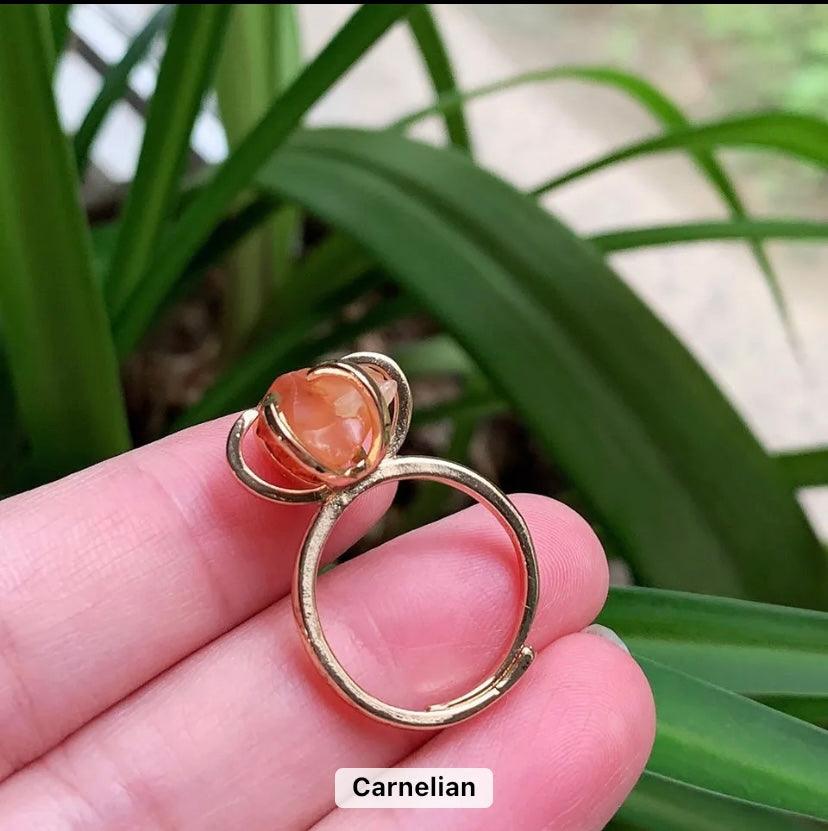 Adjustable- Druzy Stone Rings - Sparkle Jewels