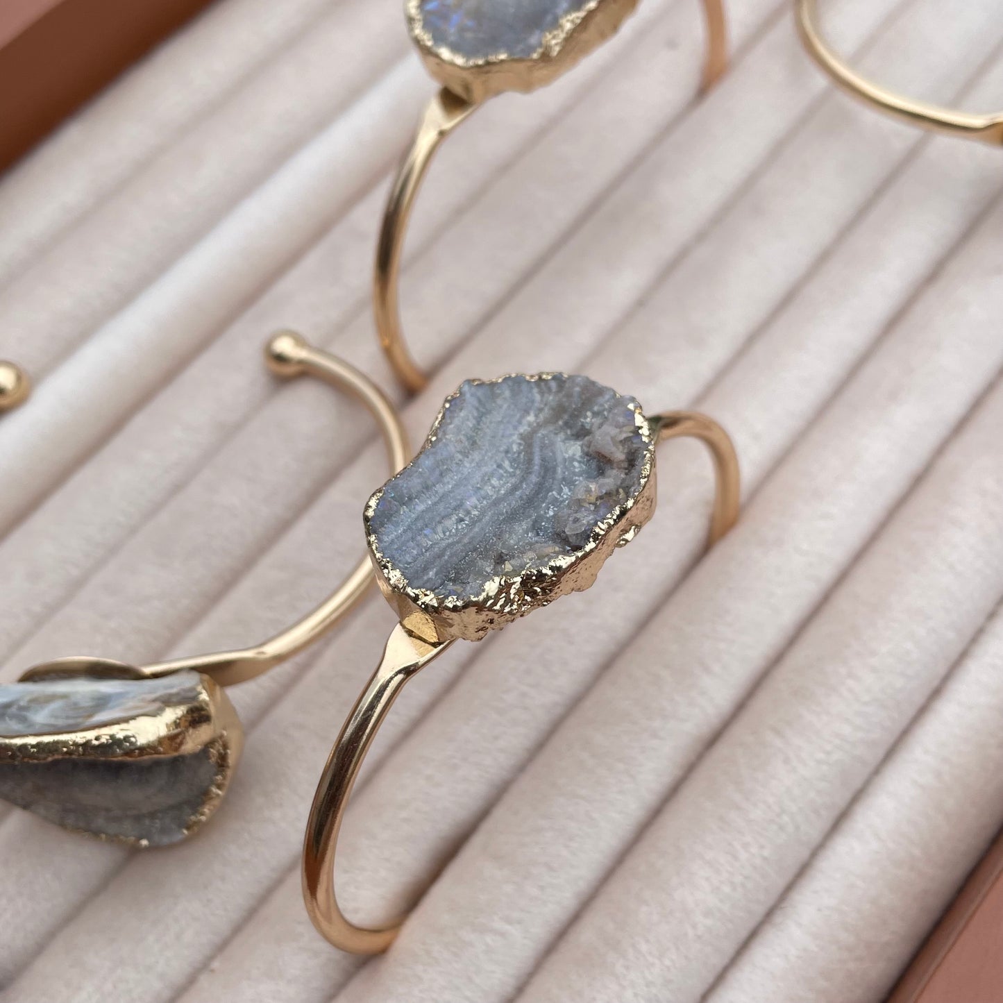 Grey Agate Bracelet