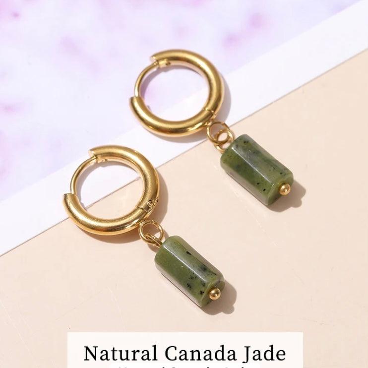 Round Buckle Earrings - Sparkle Jewels
