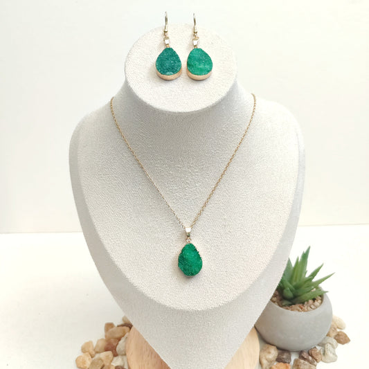Druzy Charm Set