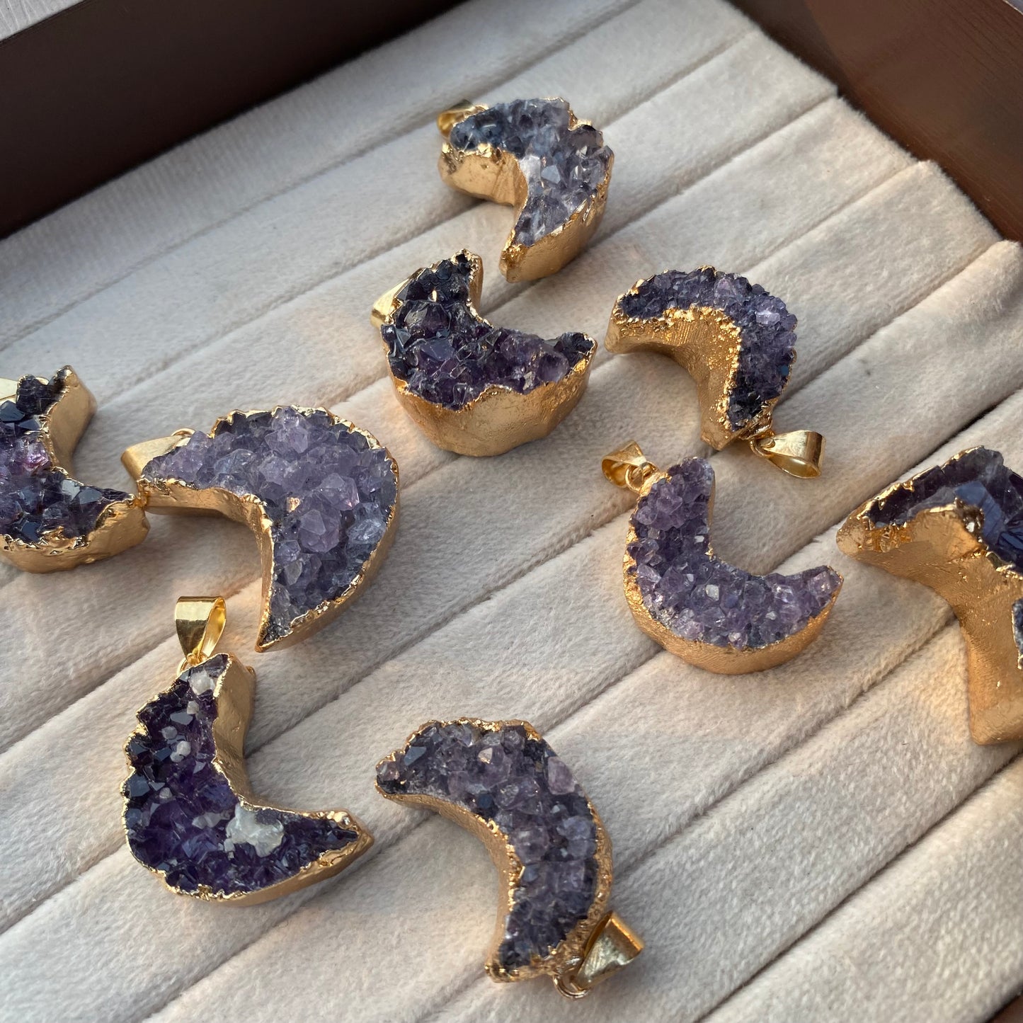 Amethyst Moon pendant