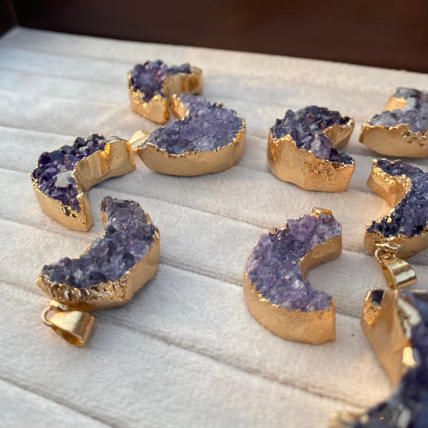Amethyst Moon pendant