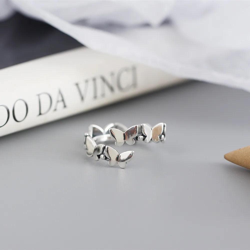 Butterfly Ring - Adjustable - Sparkle Jewels
