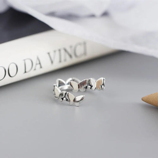 Butterfly Ring - Adjustable - Sparkle Jewels