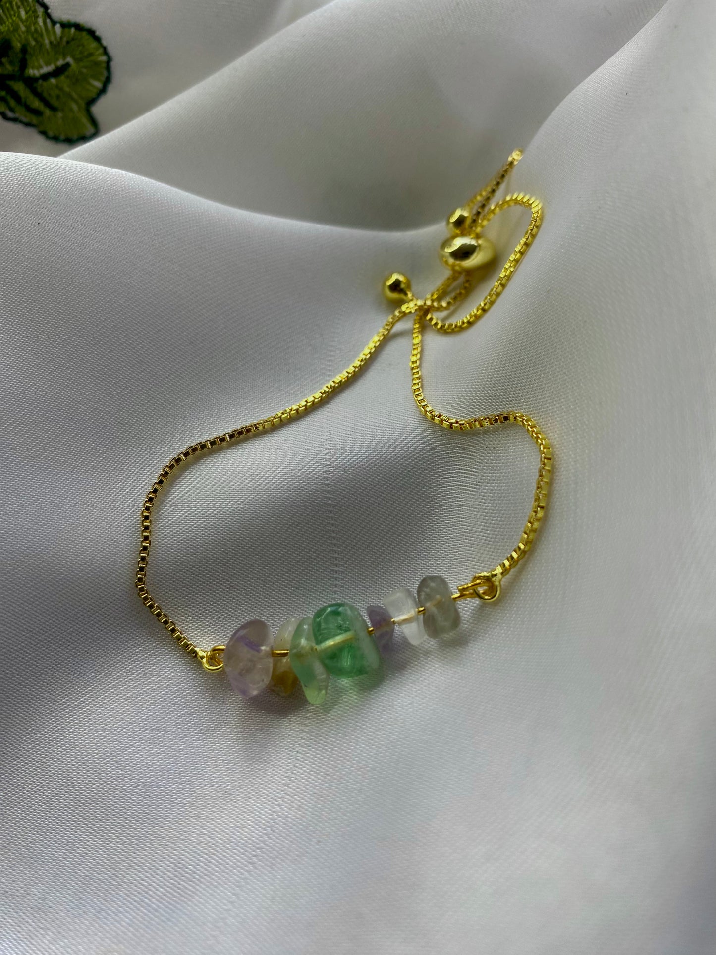 Adjustable Chips Bracelet - Sparkle Jewels