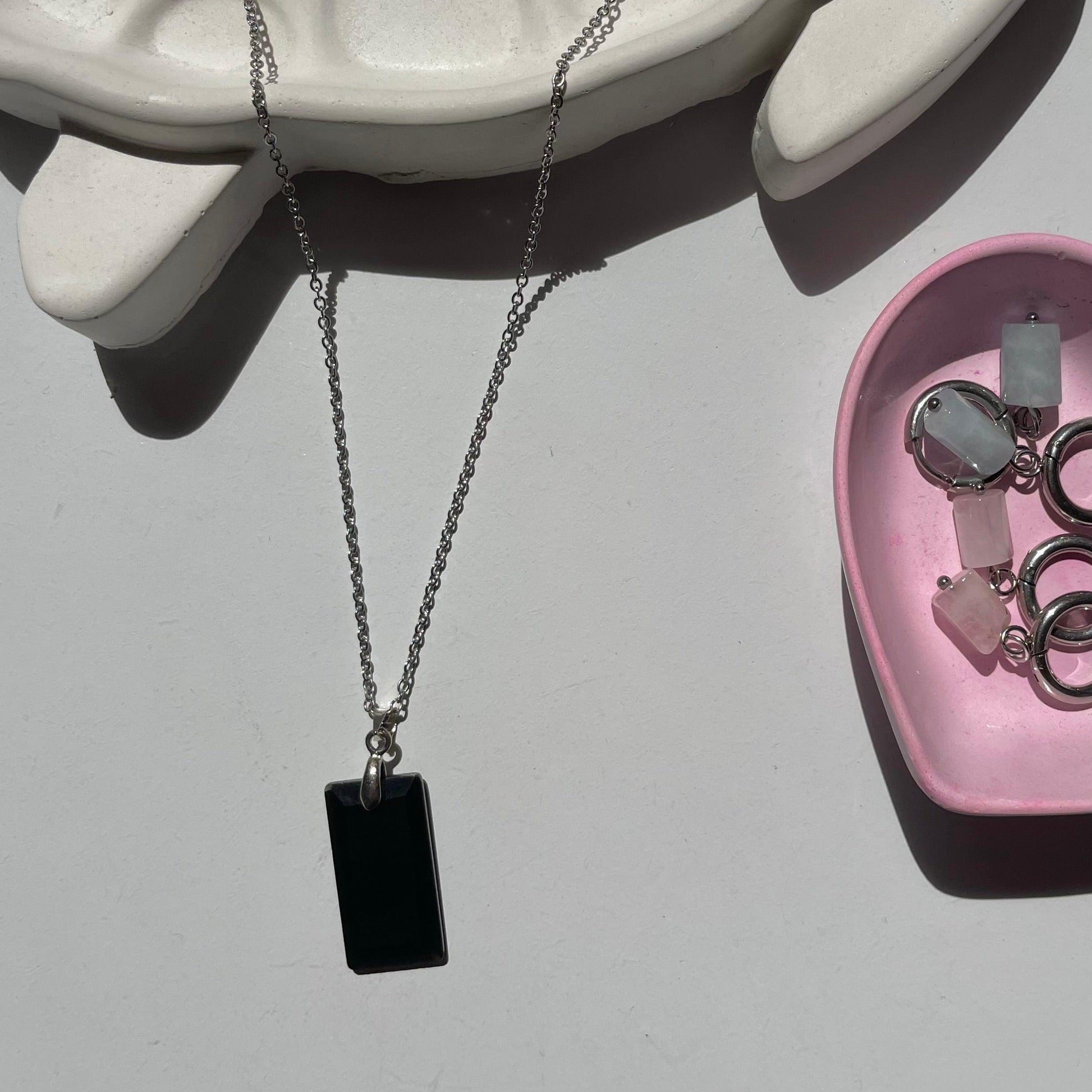 Faceted Stone Pendents - Sparkle Jewels