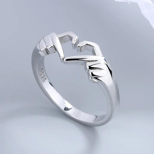 Finger Heart Ring - Sparkle Jewels