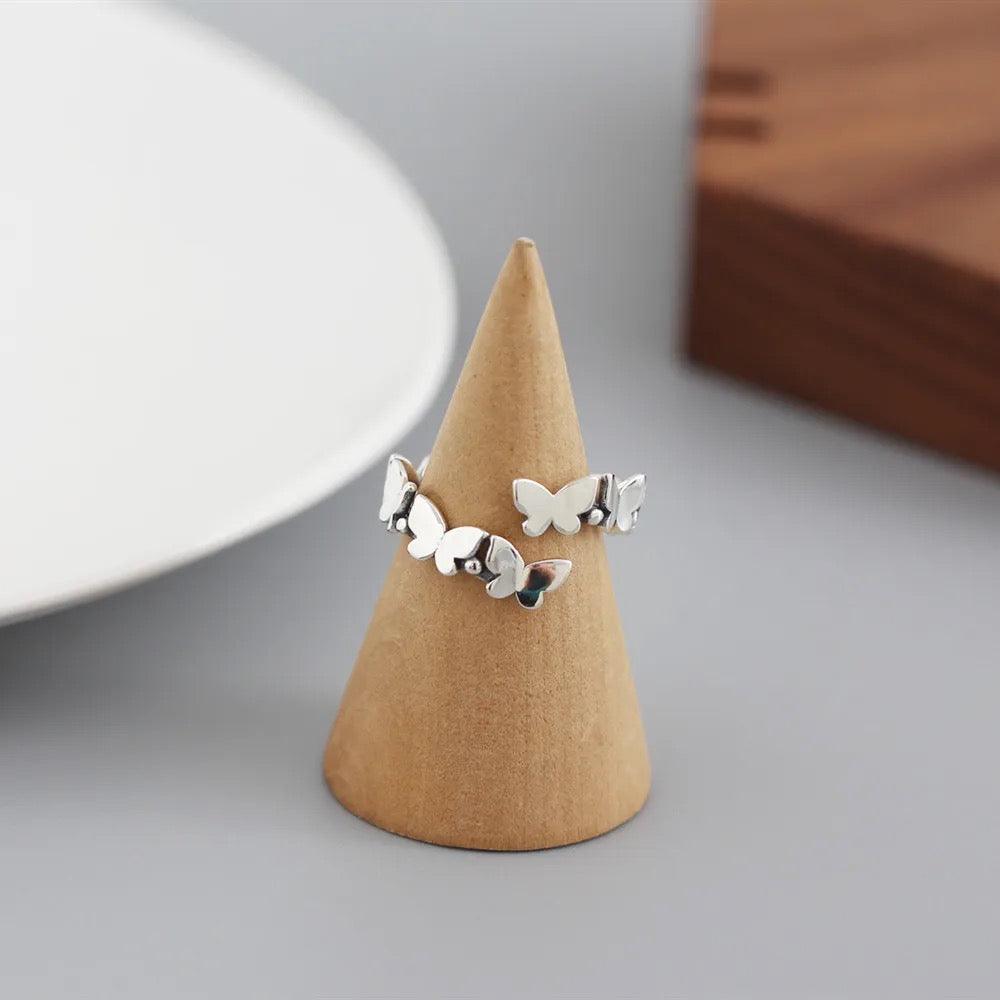 Butterfly Ring - Adjustable - Sparkle Jewels