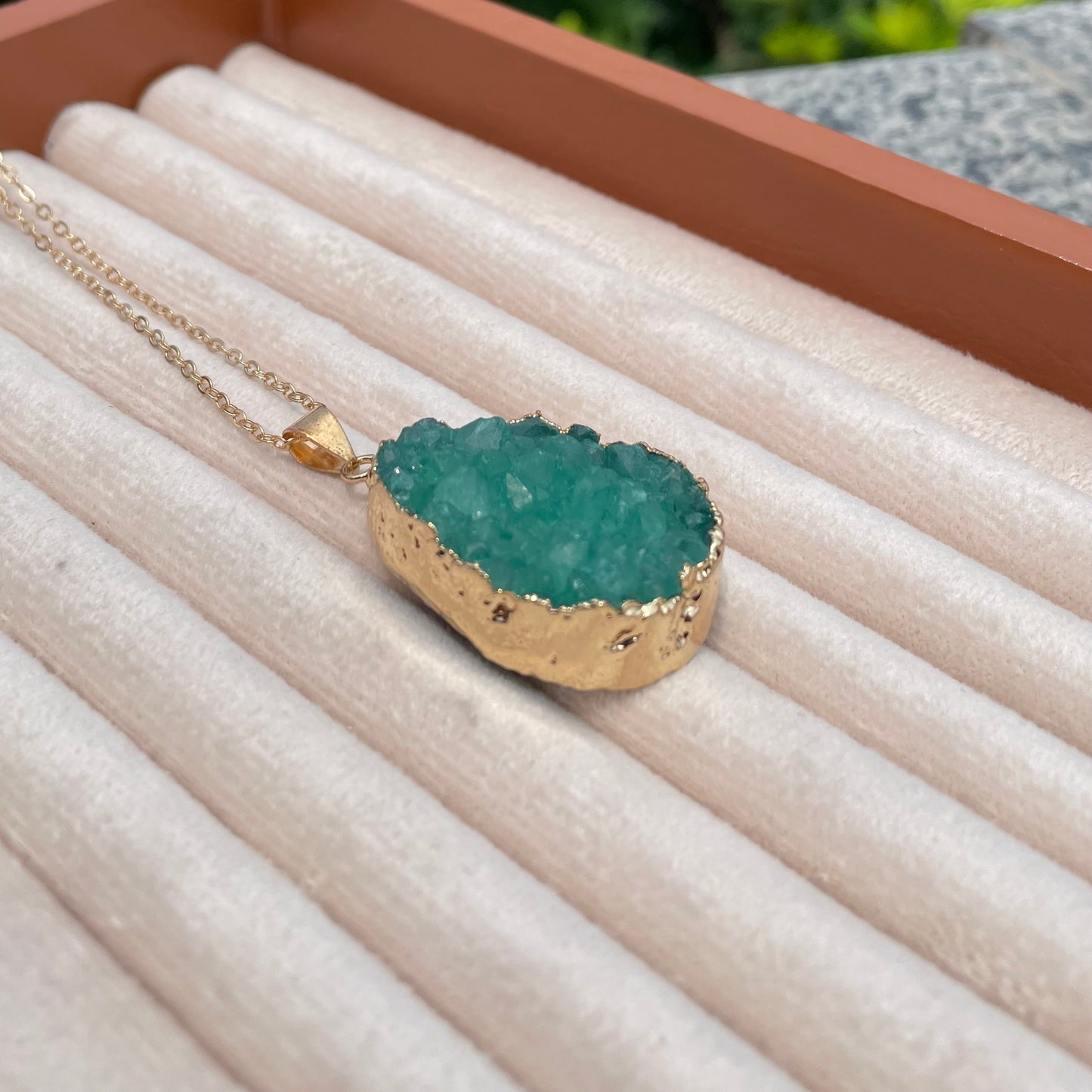 Druzy Charm Set