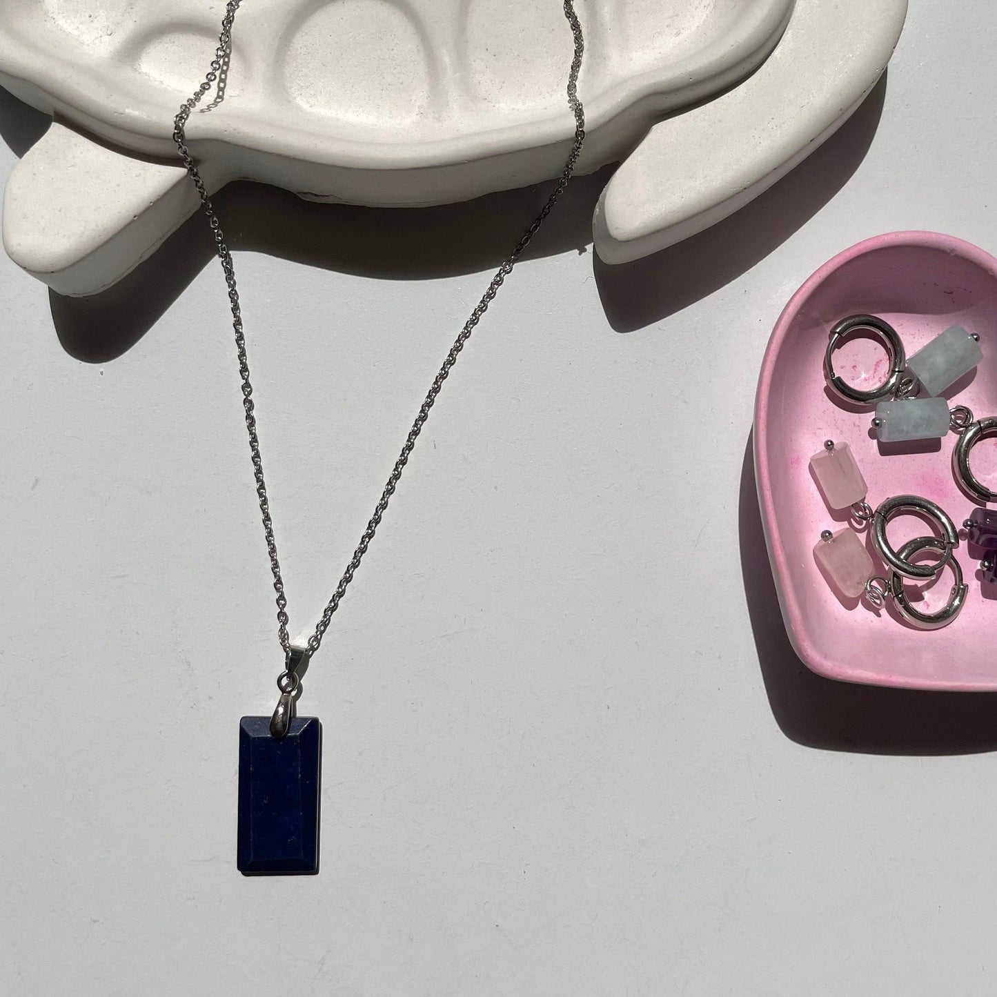Faceted Stone Pendents - Sparkle Jewels