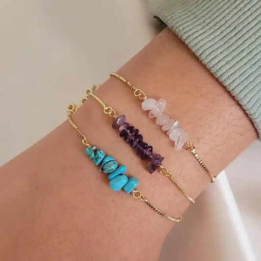 Adjustable Chips Bracelet - Sparkle Jewels
